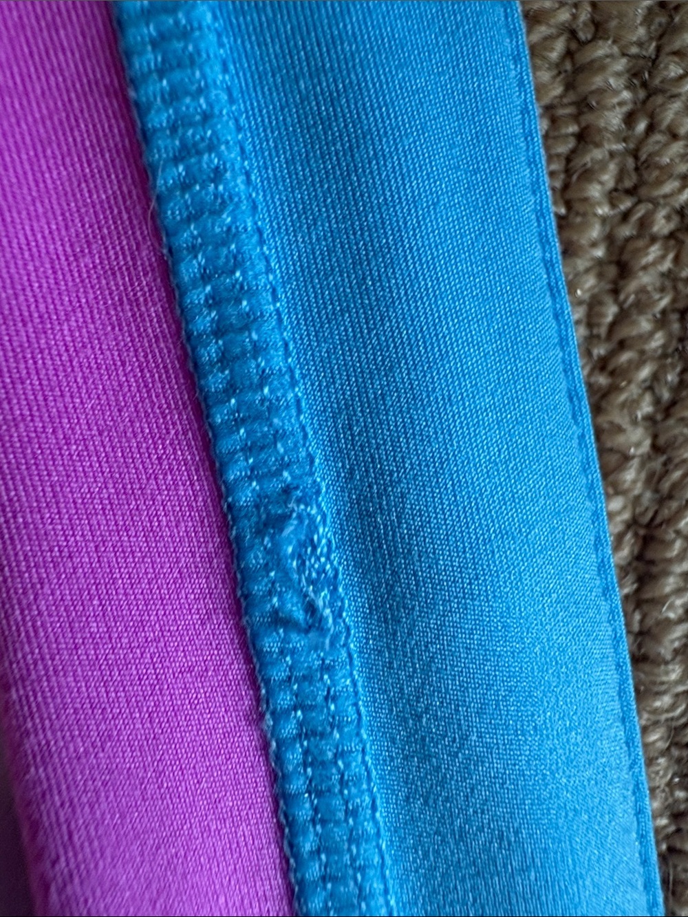 Yoga work out - Pink Colorblock Active Leggings - Picture 6 of 13